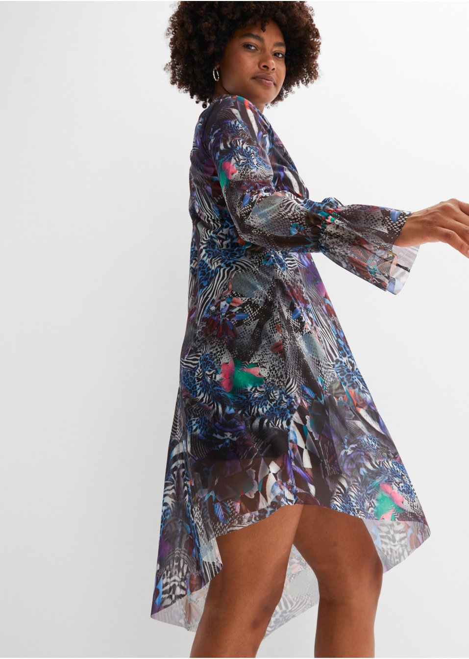 Robe avec mesh