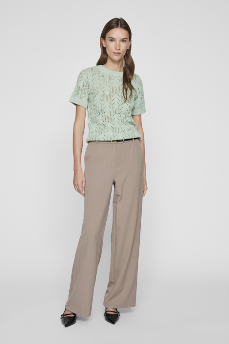 Vila groene dames t-shirt