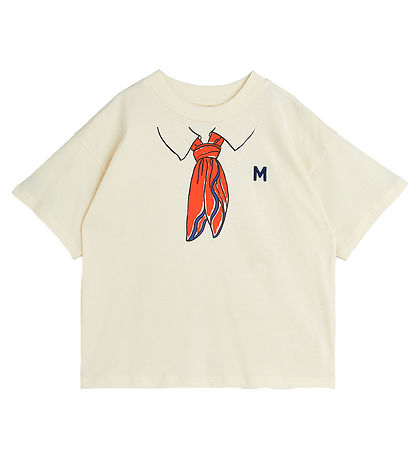 Mini Rodini T-Shirt - Schal - Offwhite