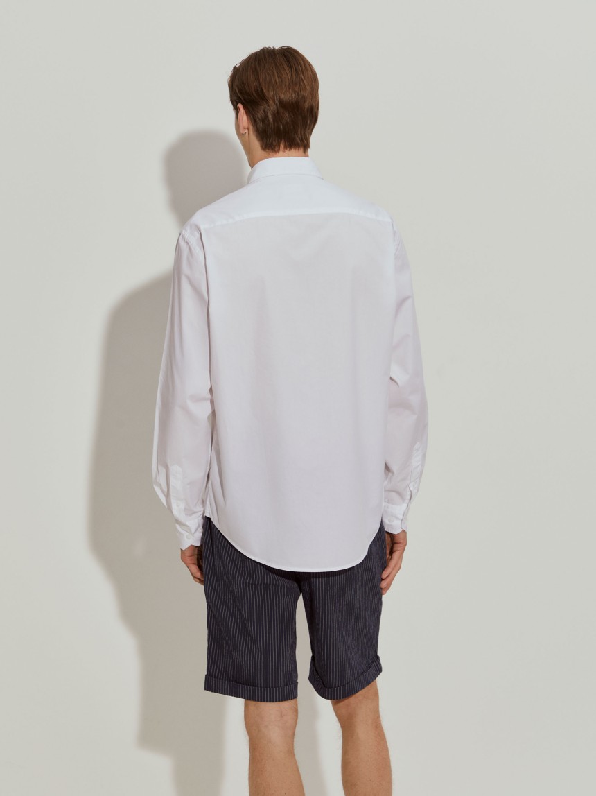 Camisa de algodão regular fit