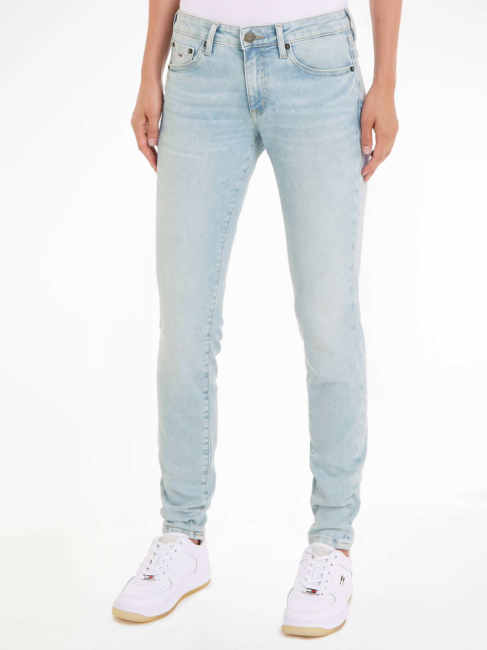 Tommy Jeans| Damen Jeans SOPHIE Skinny Fit mit niedrigem Bund