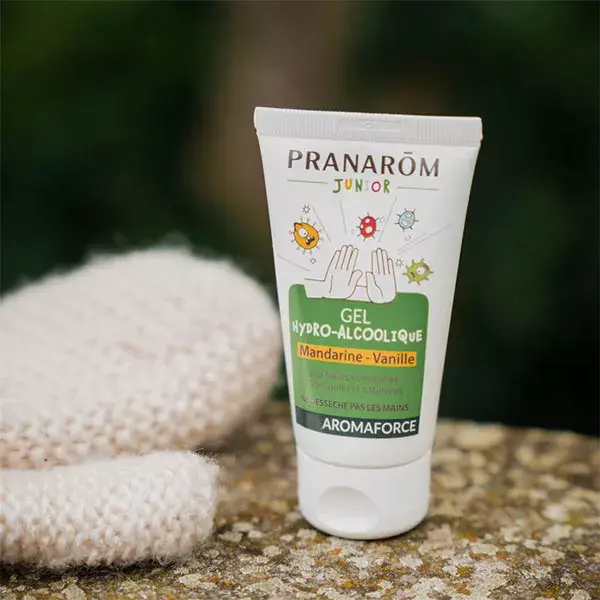 Pranarom Aromaforce Junior Gel Hidroalcoólico Mandarina e Baunilha 50ml