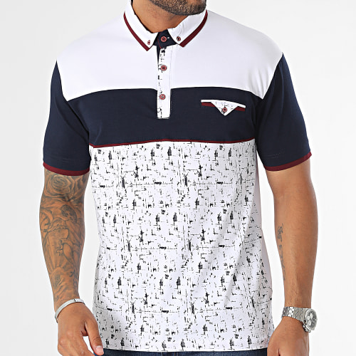 Polo Manches Courtes Blanc
