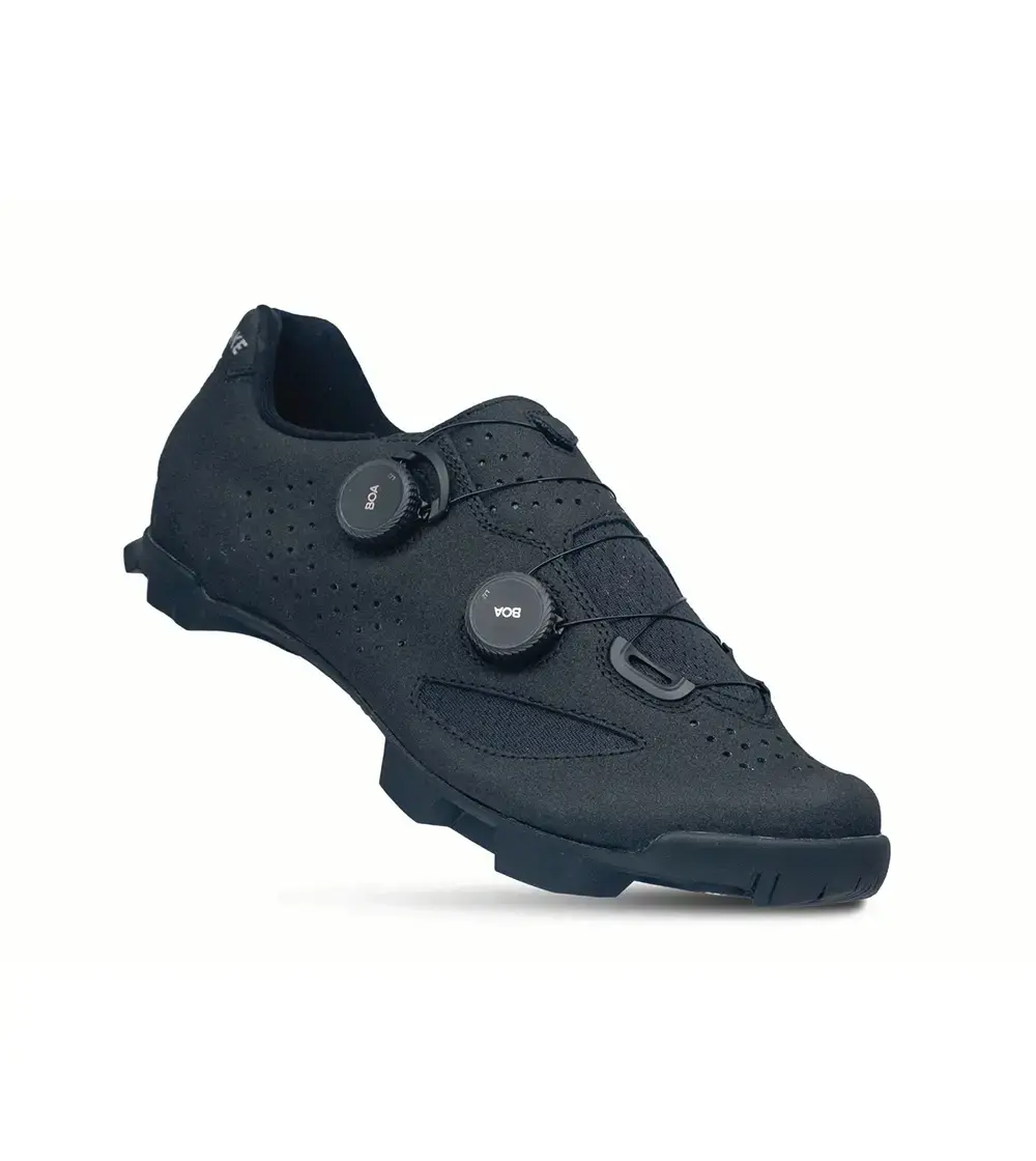 Lake MX239 Wide Mountainbikeschoenen Zwart/Zwart Heren
