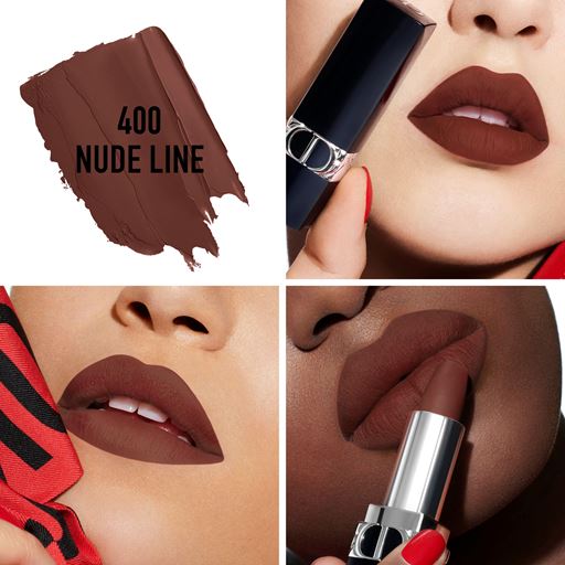 Dior Rouge Couture Color Refillable Lipstick, 400 Nude Line