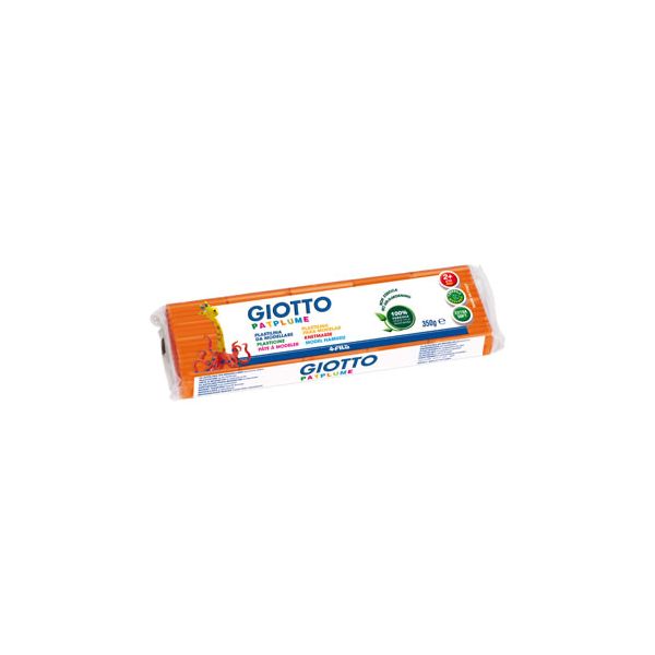 Giotto Plasticina Patplume 350gr Laranja