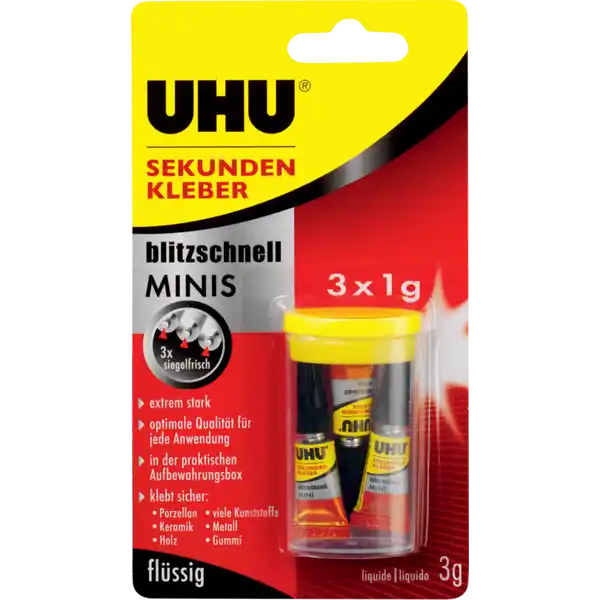 Sekundenkleber Minis