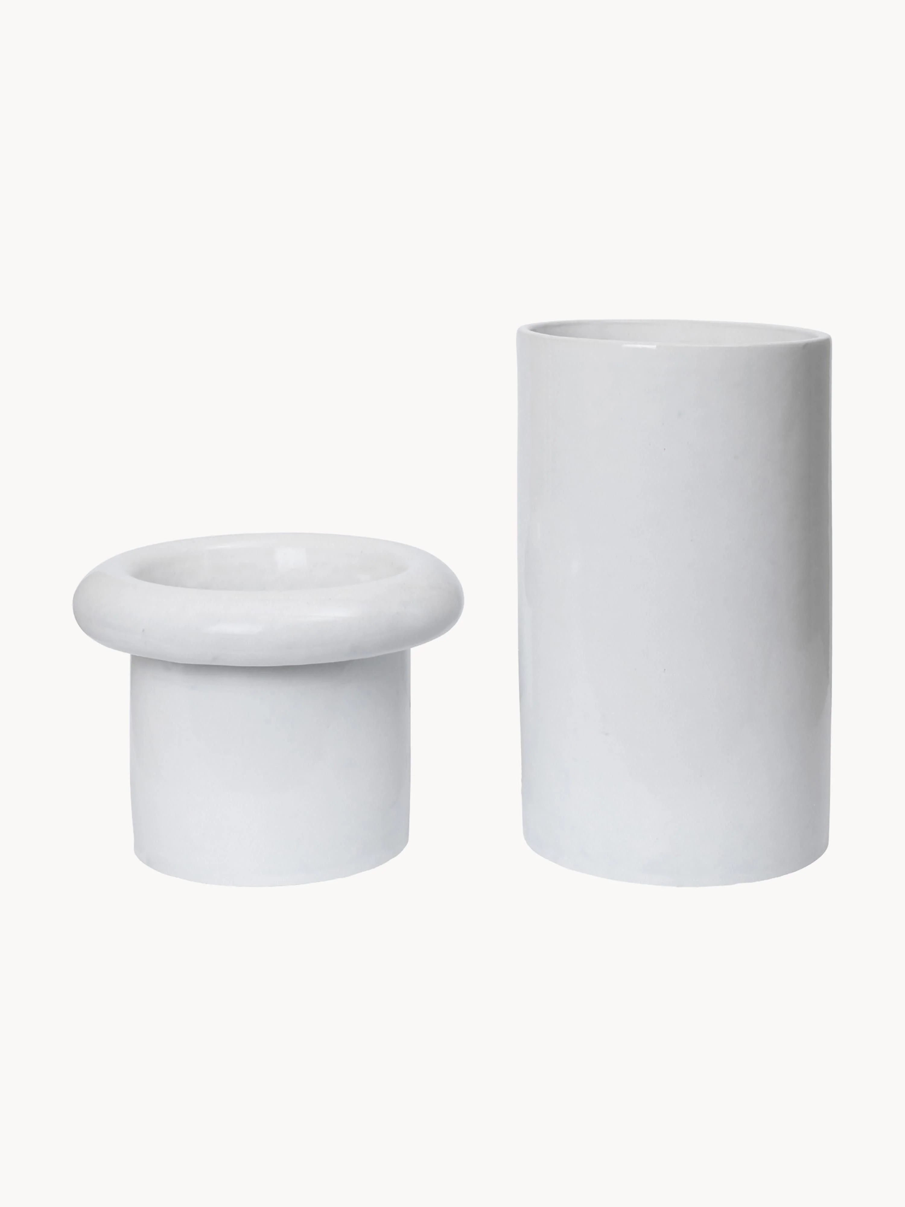 Bloempot Rollo, H 46 cm