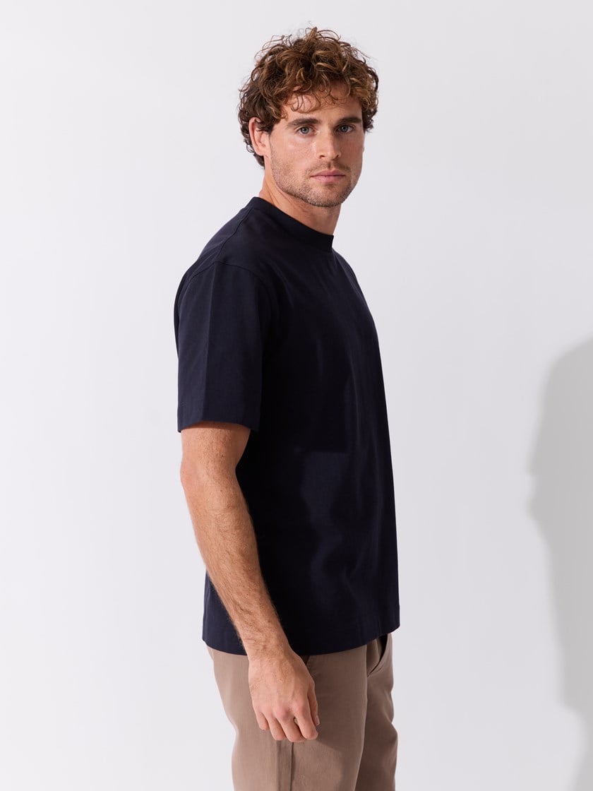 Enrico t-skjorte Dark Navy