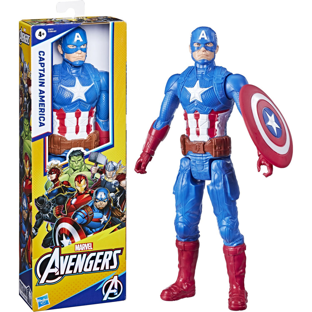 Køb Marvel Avengers Titan Figur 30 Cm Capt. America