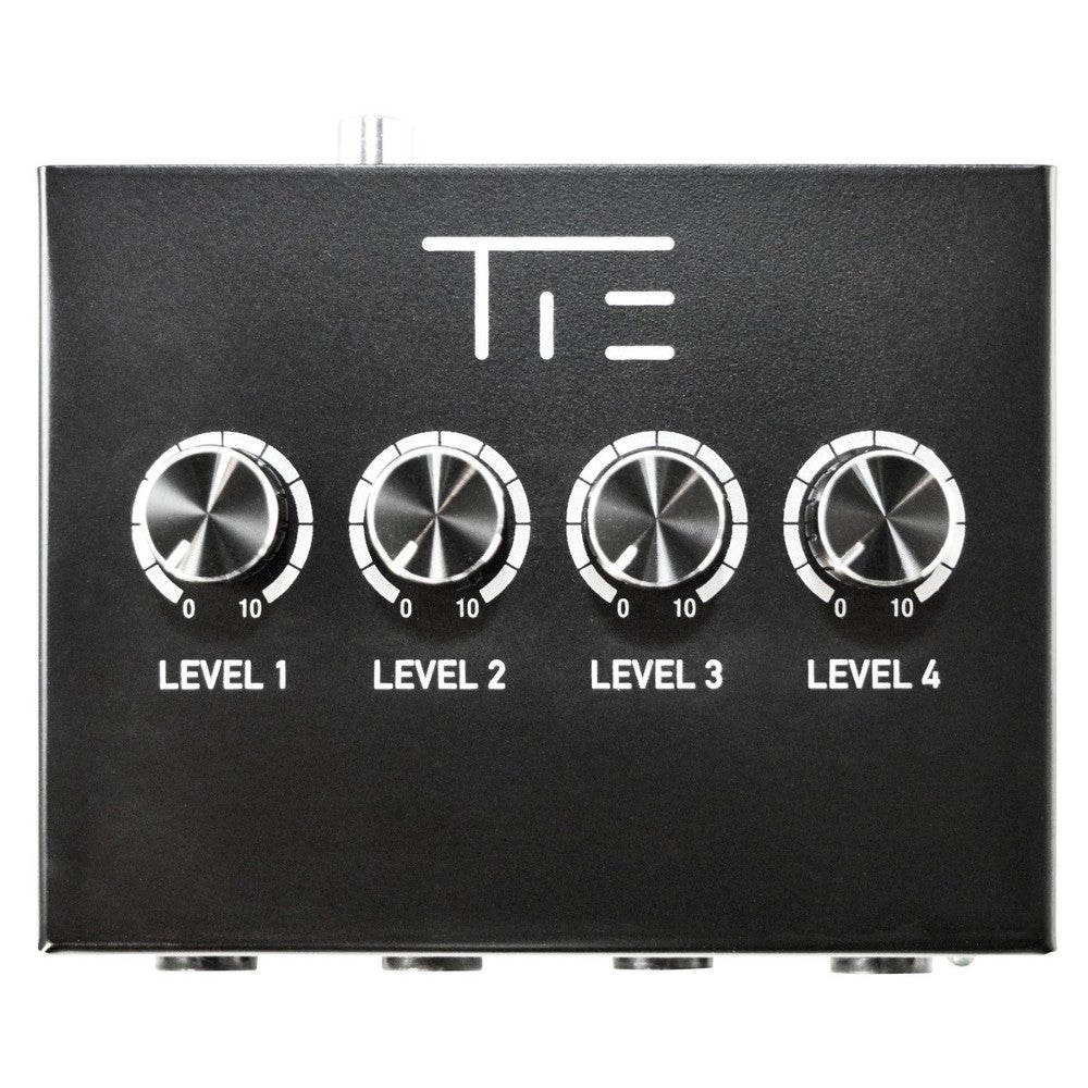 TIE Headphone Amplifier 4 Channel koptelefoonversterker