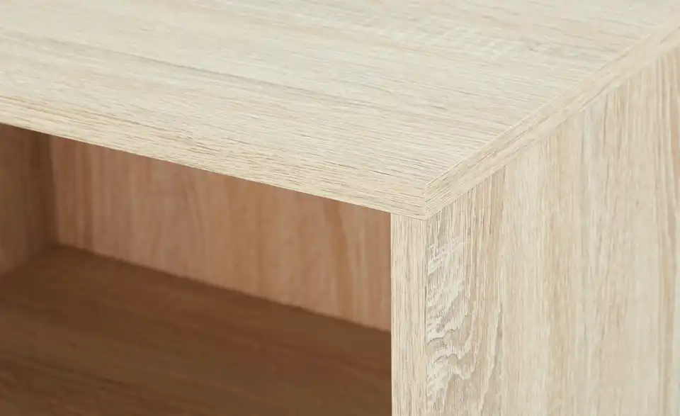 Regal Multischrank-System 50 cm 126 cm Eiche sägerau (Nachbildung)