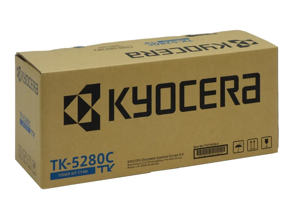 Kyocera TK 5280C - Cyan - original - tonerkit - for ECOSYS M6235cidn, M6235CIDN/KL3, M6635cidn, M6635CIDN/KL3, P6235cdn, P6235CDN/KL3