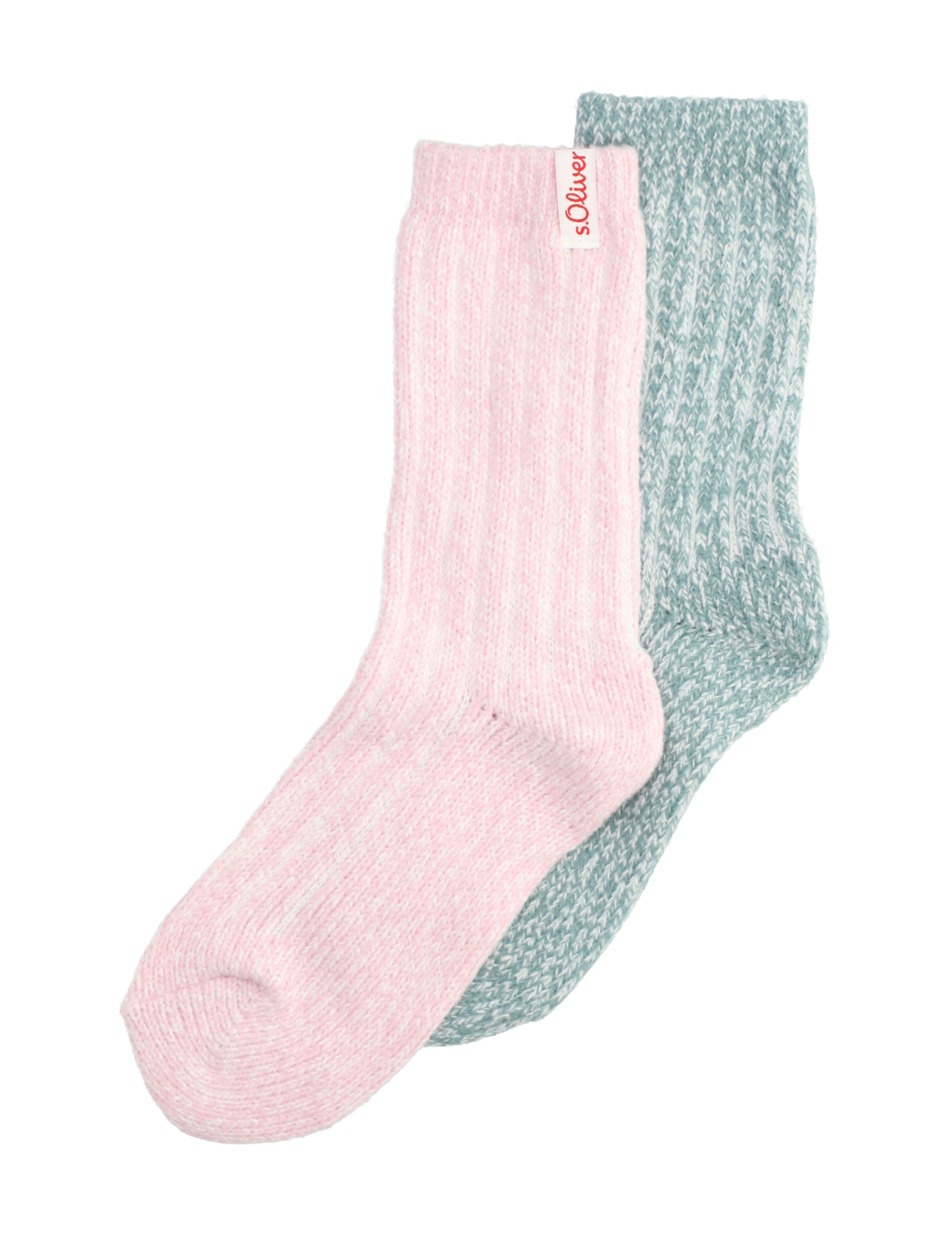 hygge sustainable rib Socks 2p