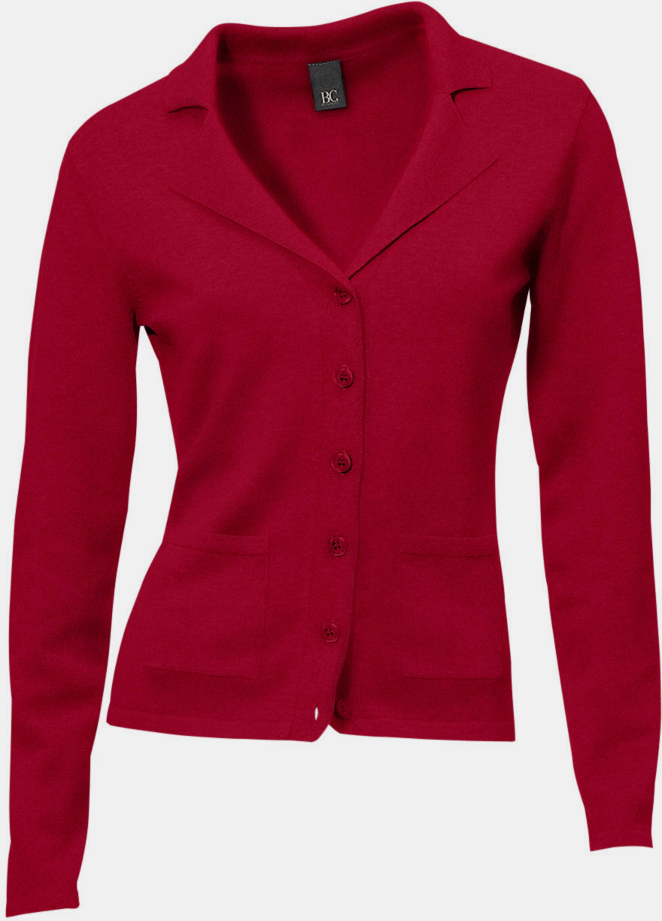 Feinstrickjacke