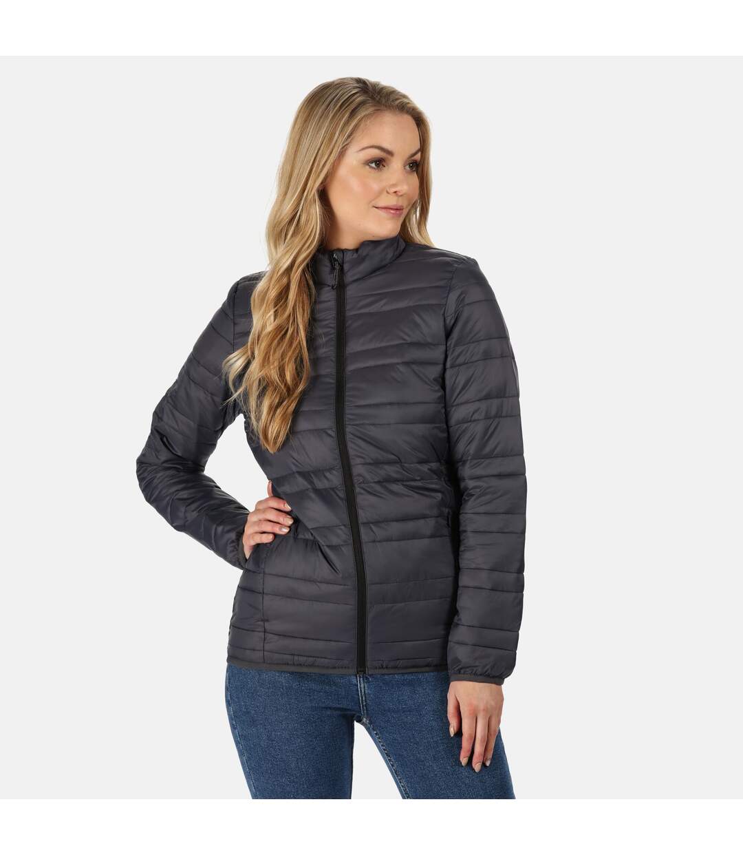 Regatta - Doudoune matelassée FIREDOWN - Femme (Gris foncé) - UTRG5070