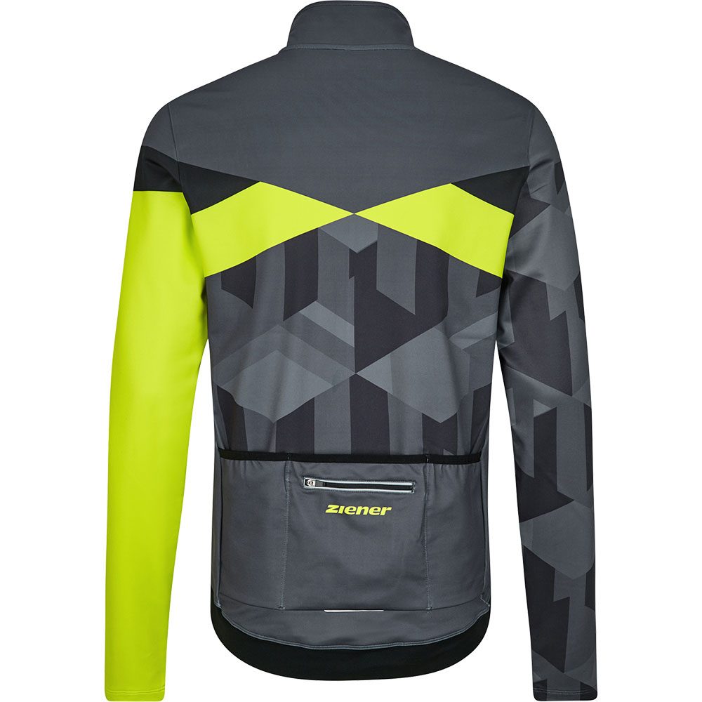 Ziener Nasip Radtrikot Herren bitter lemon