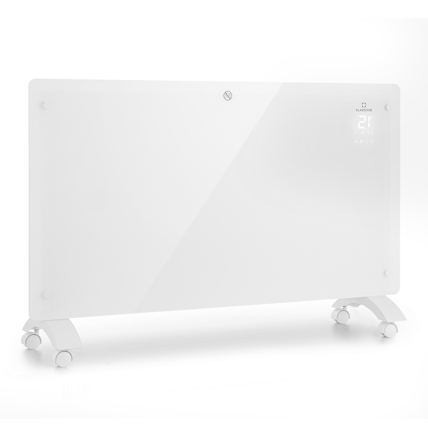 Bansin Crystal Smart Konvektions-Heizgerät 1500W 5 - 50 °C App-Steuerung Weiß 1500 W