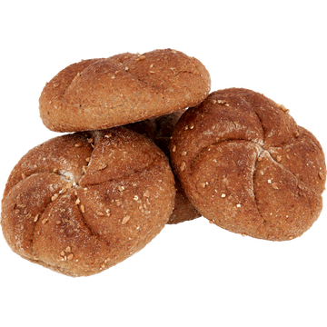 Jumbo - Diepvries Kaiserbroodjes Volkoren - 4 Stuks