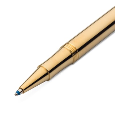 Kaweco Liliput Kugelschreiber Messing mit Kappe