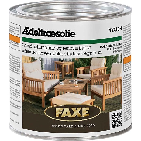 FAXE ædeltræsolie nyatoh 0,75 L - brun