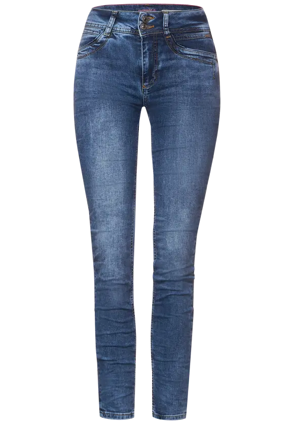 Slim Fit Jeans - authentic indigo wash