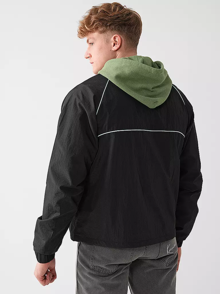 KARL KANI Windbreaker  schwarz