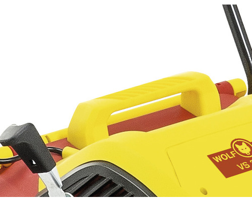 WOLF Select VS302E elektrische verticuteermachine inclusief opvangmand