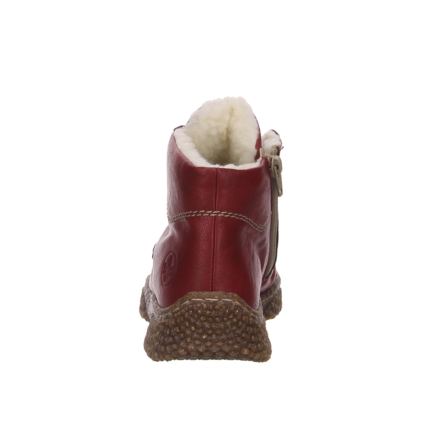 Rieker Schnürboots rot rot
