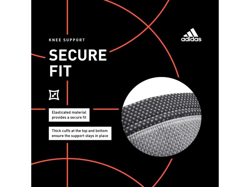 adidas Knee Support XL, 52 cm - 62 cm Kniestütze