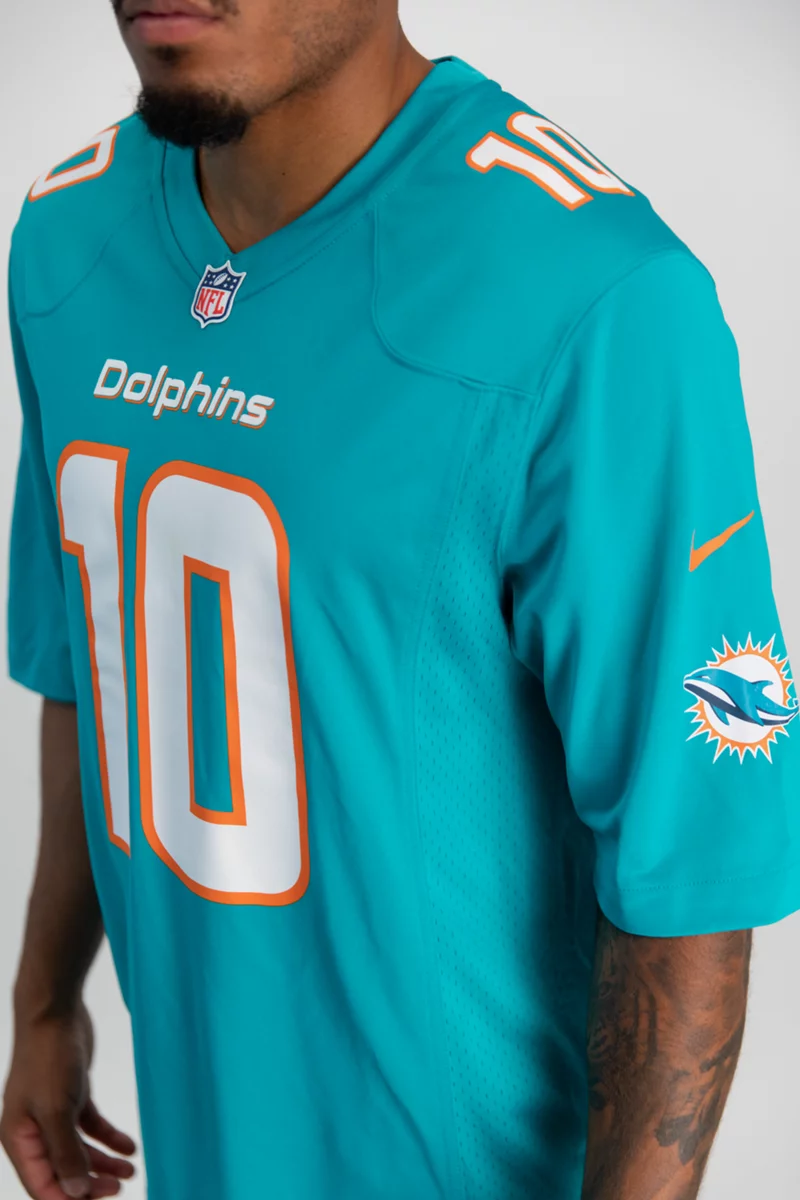 Nike Miami Dolphins Tyreek Hill Home Herren American Football Trikot 2324