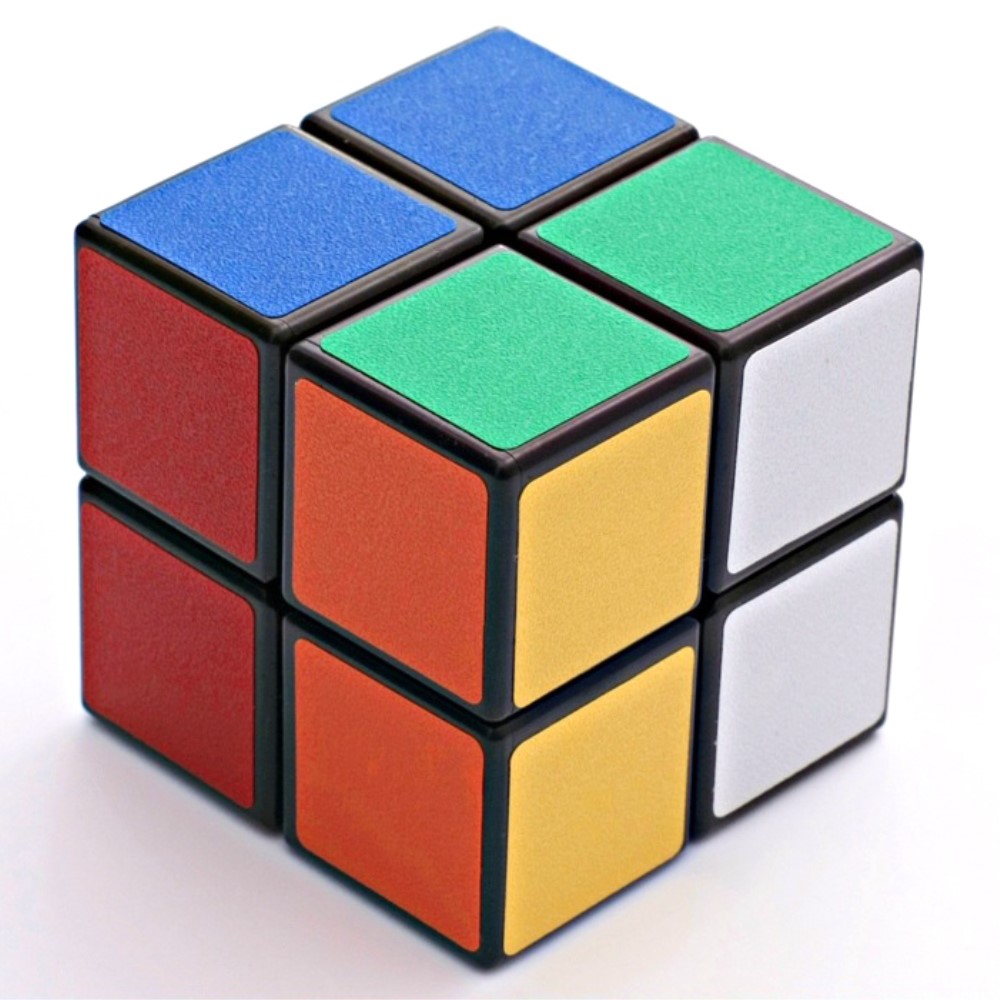 Mini Zauberwürfel Gehirn Training Magic Cube Spiel - Bunt