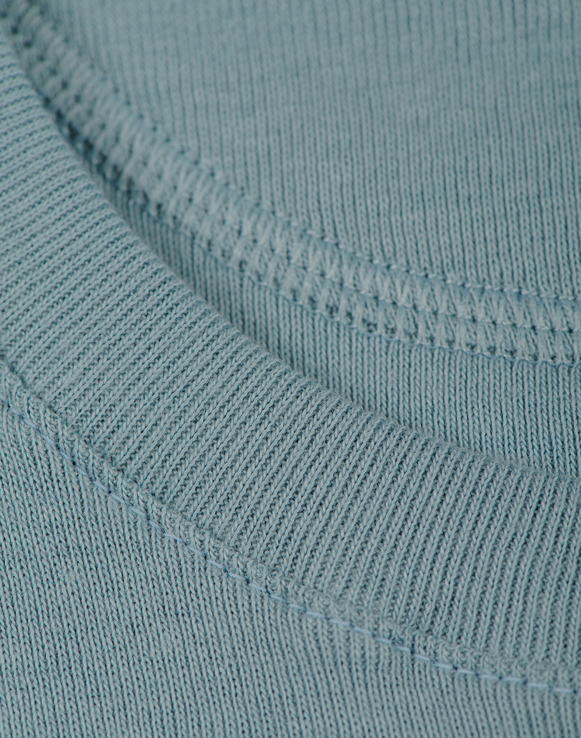 Shirt van katoen voor heren in Aqua blauw