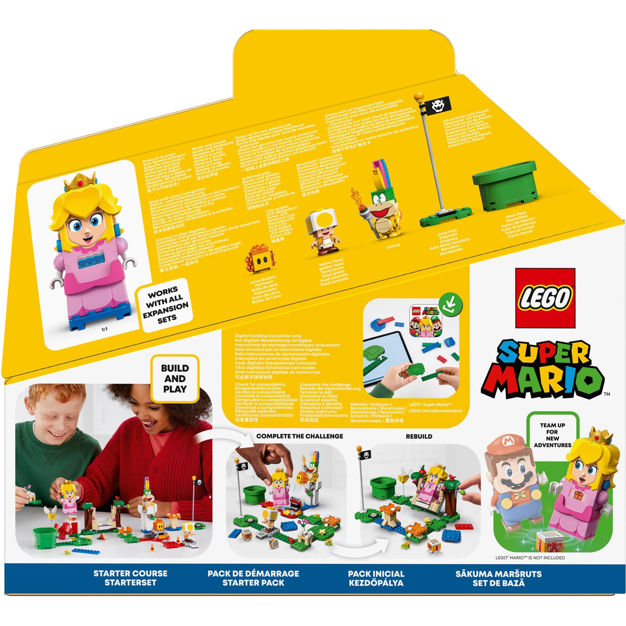 LEGO Konstruktionsspielzeug Super Mario Abenteuer mit Peach – Starterset