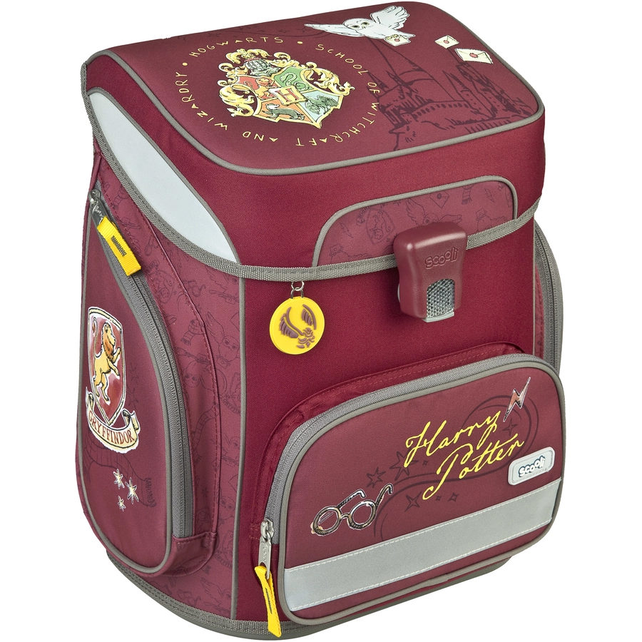Scooli EasyFit Schulranzen-Set Harry Potter, 5-teilig