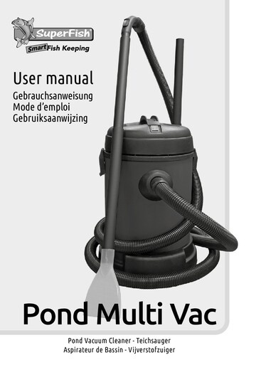 Superfish Pond Multi Vac | Vijver- en tuinstofzuiger