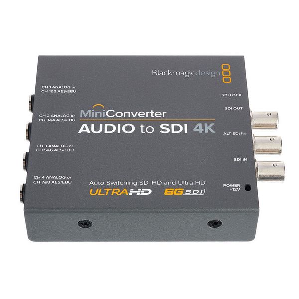 Blackmagic Design Mini Converter Audio-SDI 4K