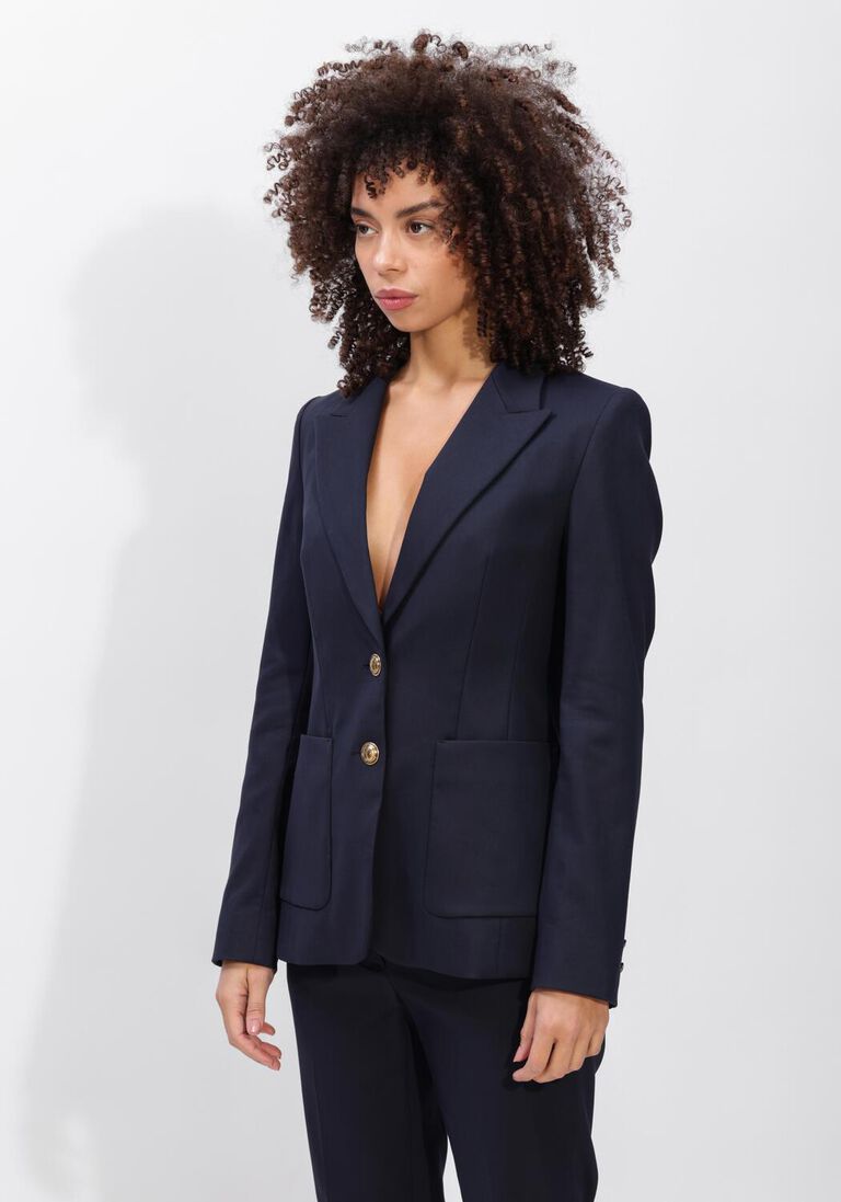 donkerblauwe luisa cerano blazers 438056/3806-00