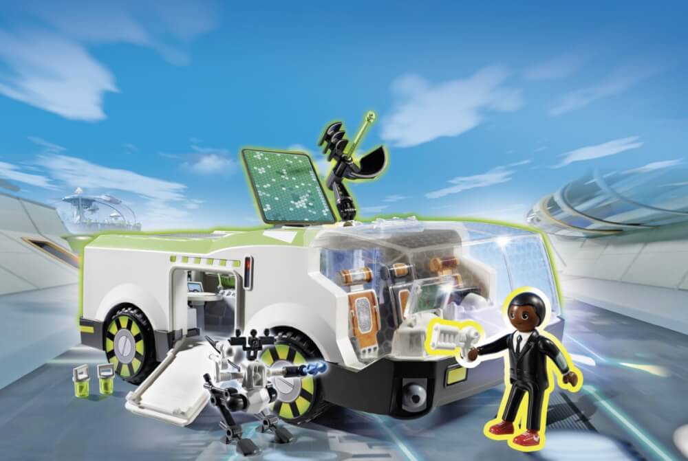 PLAYMOBIL 6692 Techno Chamäleon mit Agent Gene