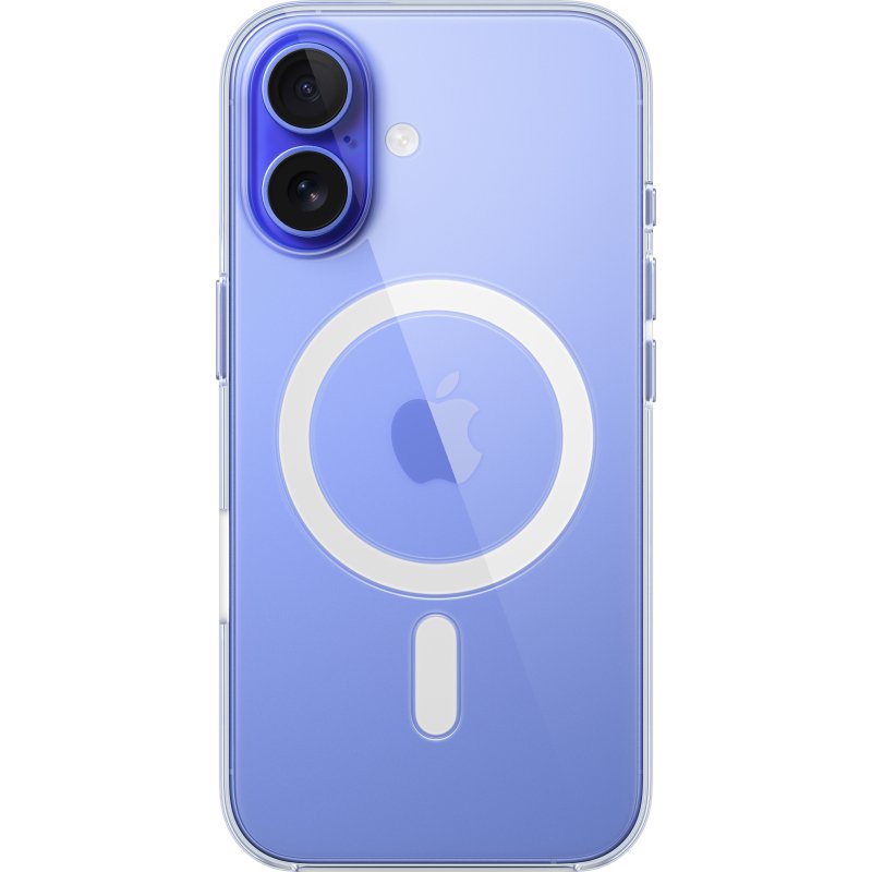 Apple Coque transparente avec MagSafe pour iPhone 16