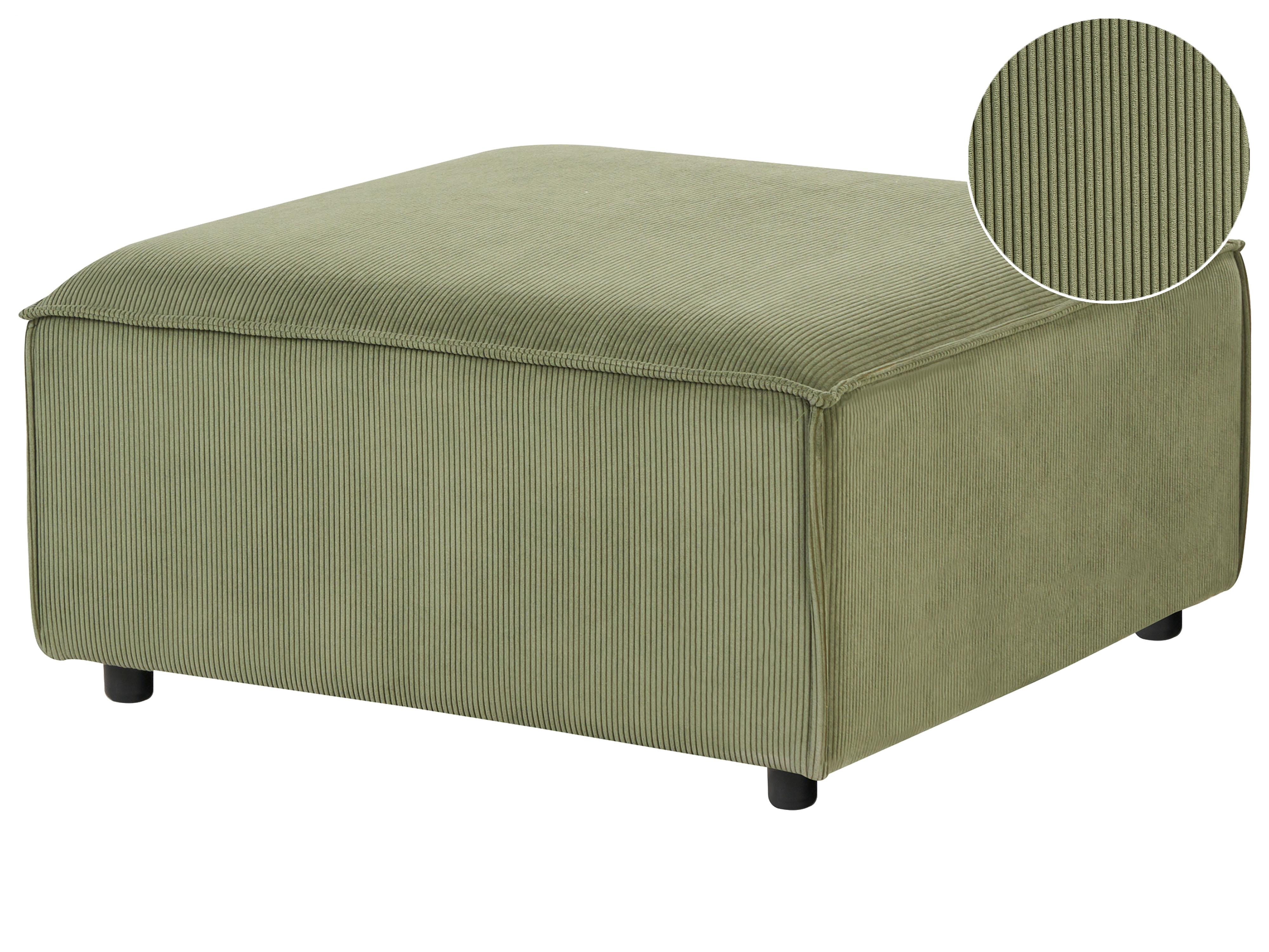 Ottomaan ARDAL Corduroy Groen