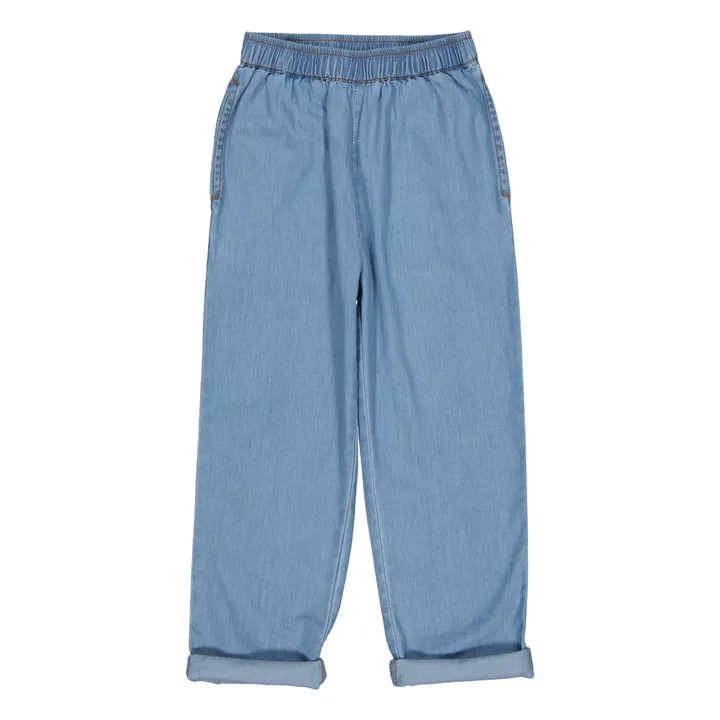 Louis Louise Pantalon Valentin Chambray | Bleu jean