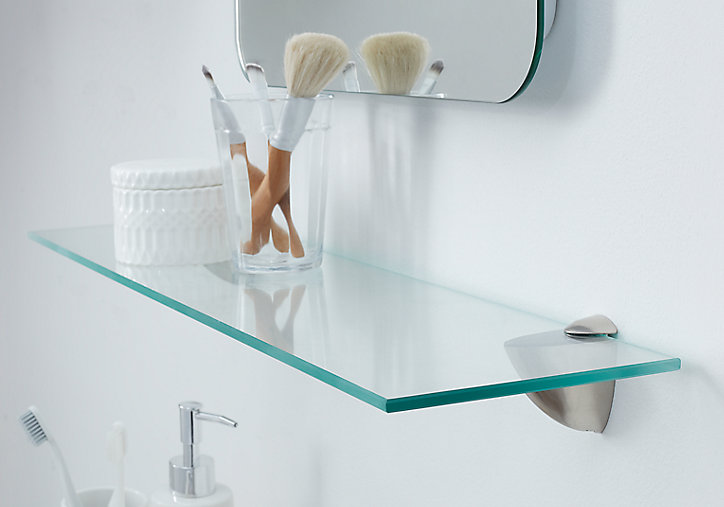 Tablette murale en verre Form Eono 60 cm