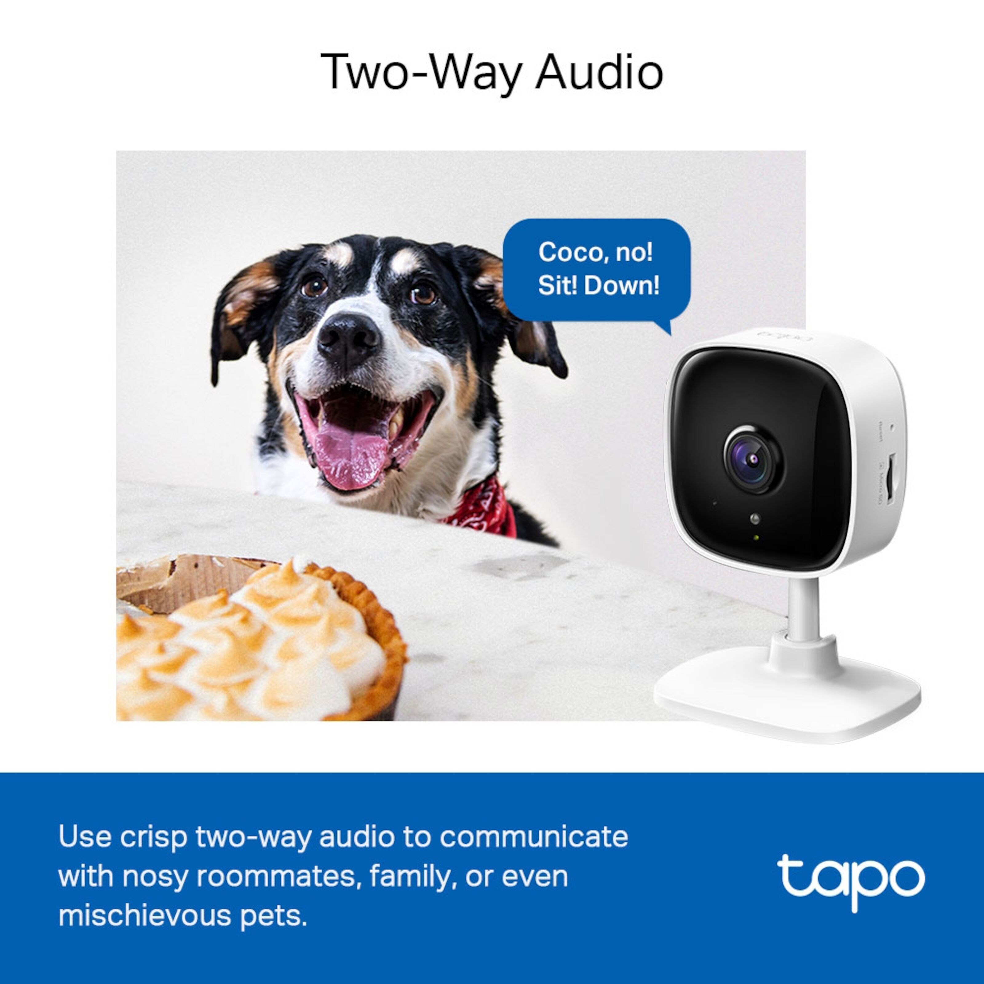 TP-link Tapo C100 Trådløst overvåkingskamera