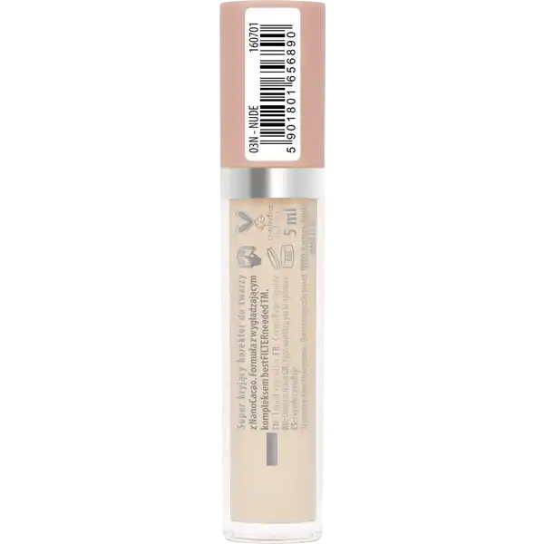 Creaseless Camouflage 03N Nude
