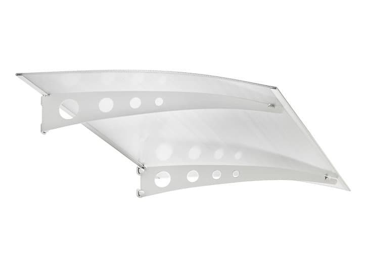 Auvent Lyra acier galvanisé L. 140 x 89,3cm