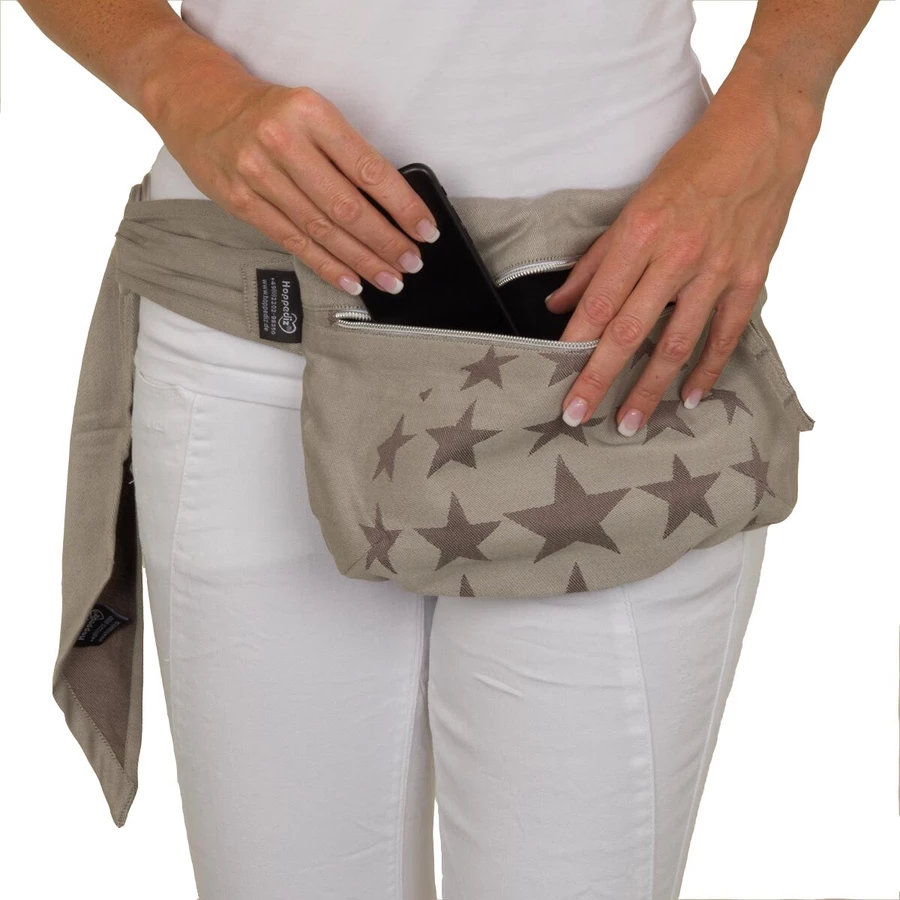 Hoppediz Hüfttasche Hip-Bag Los Angeles grau