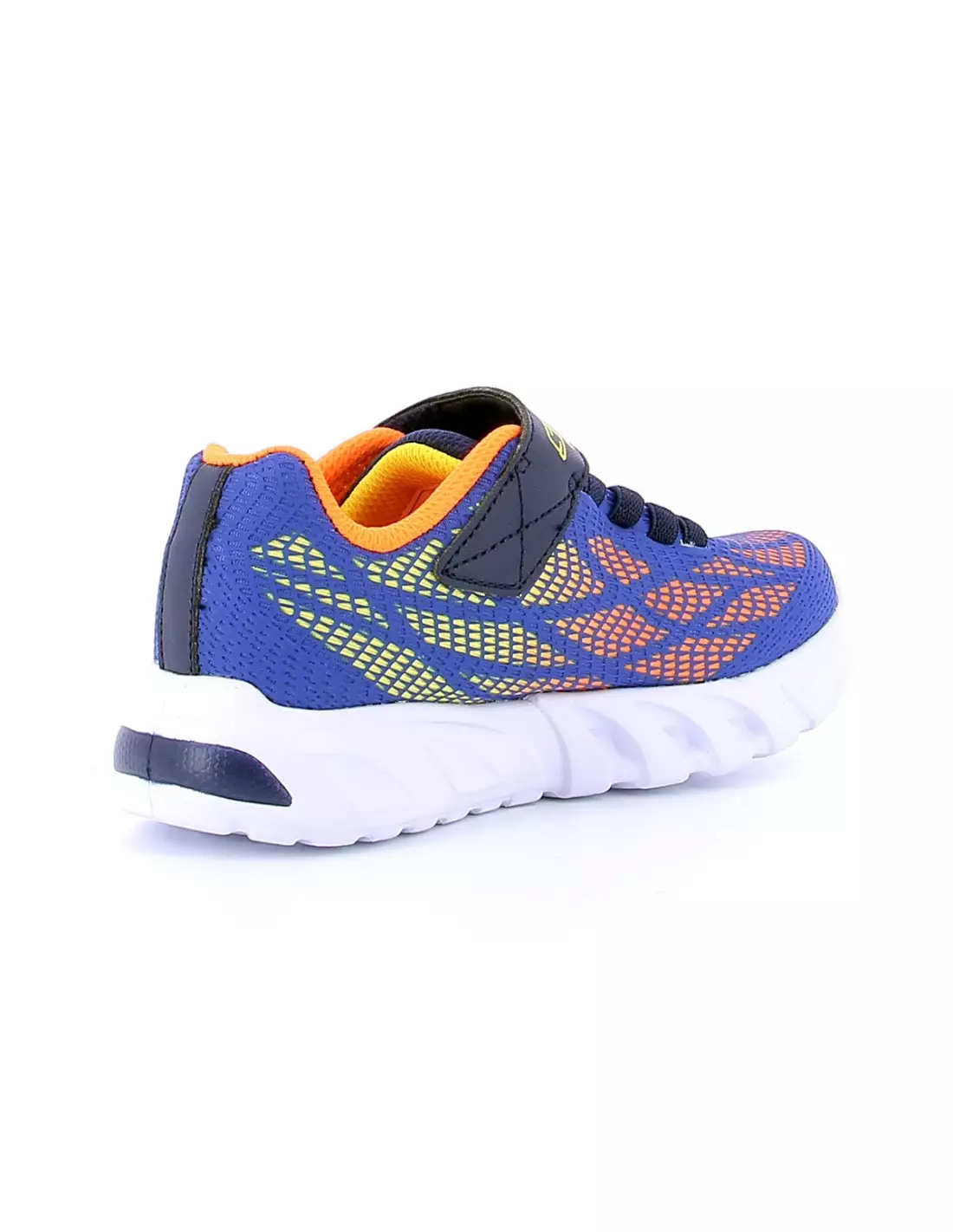 SKECHERS FLEX - GLOW ELITE - Baskets ROALSYNTHETIC/ORANGE&YELLOWTRIM