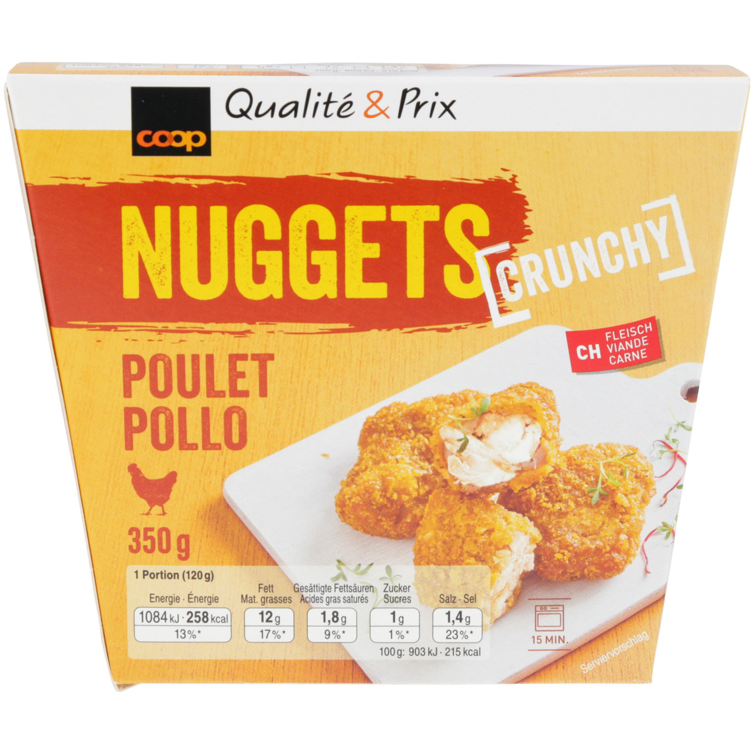 Crunchy Poulet-Nuggets