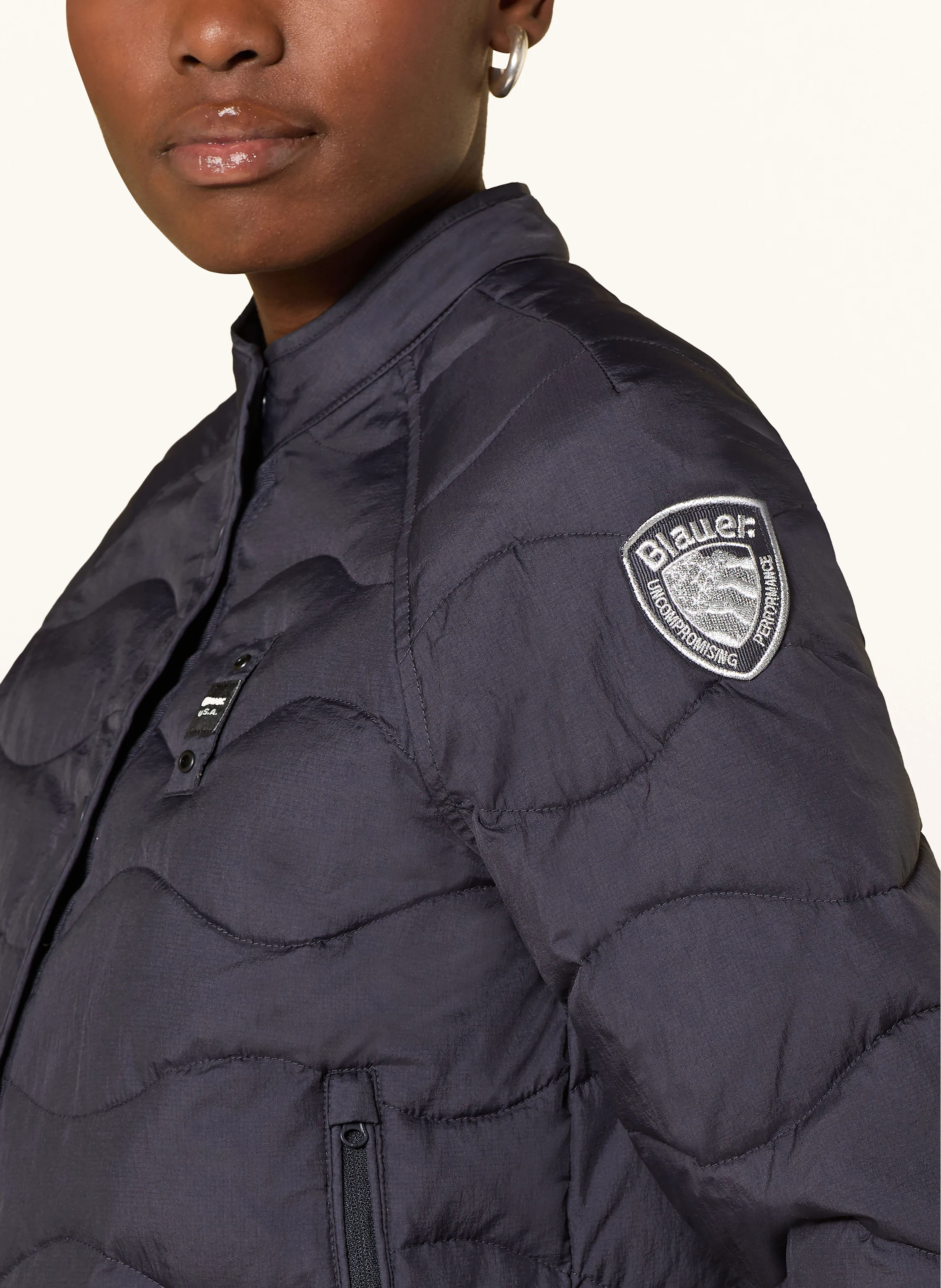 Blauer Jacke ELBA